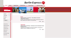 Desktop Screenshot of berlin-express.de